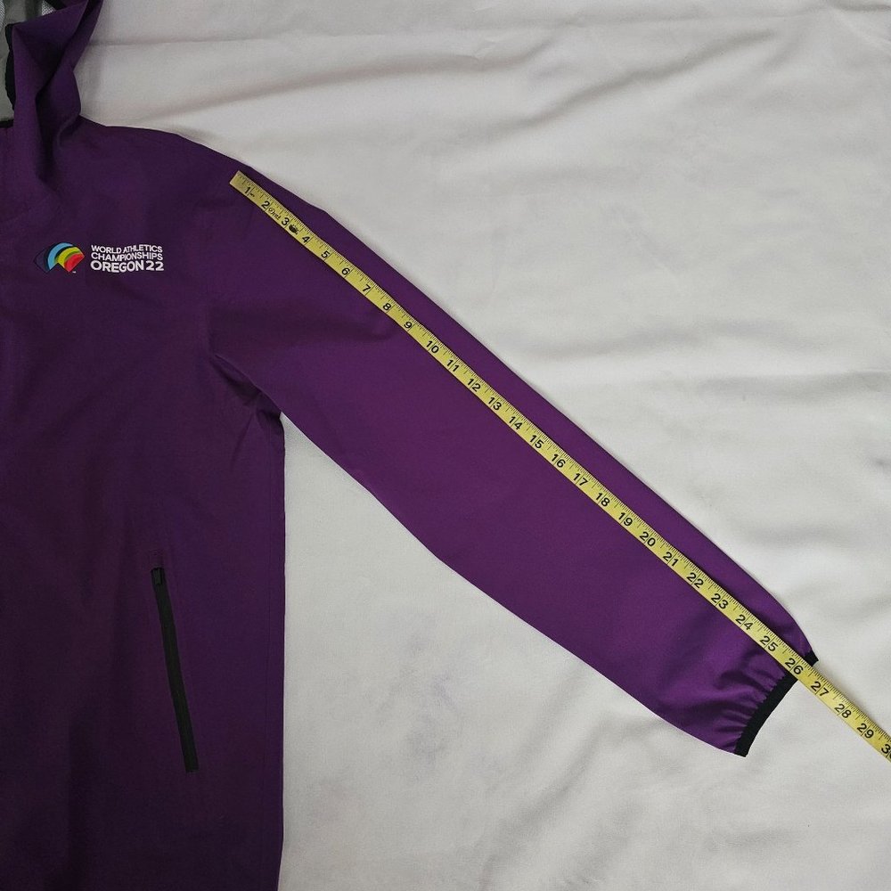 Asics Unisex Purple World Athletics‎ Championship Oregon '22 Track Jacket M, NWT - Picture 11 of 16